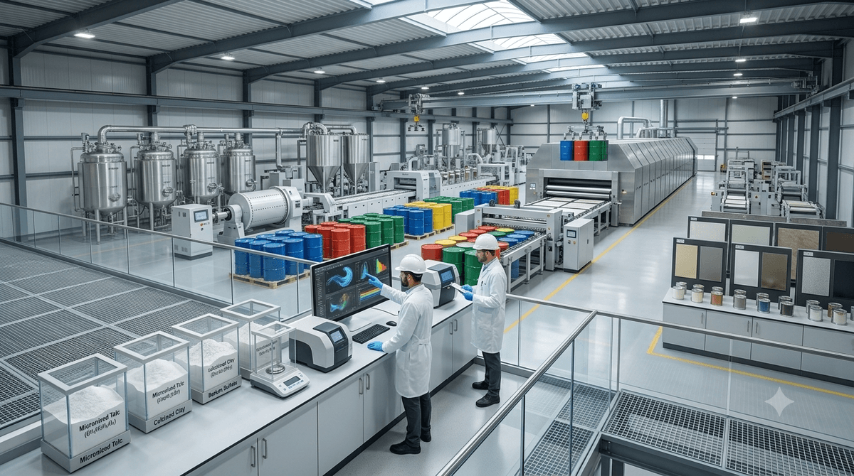 Importance of Industrial Minerals in Paint Industry
